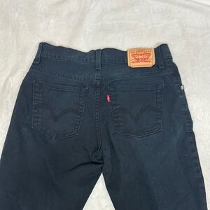 Levi's Black Straight Leg Jeans Classic Style